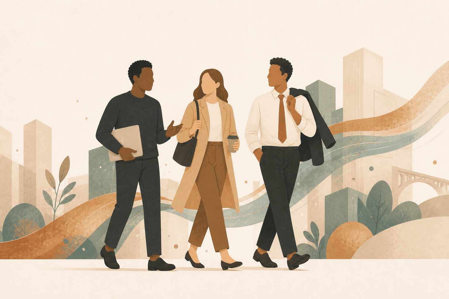 A client team ready to be seen, heard, and remembered